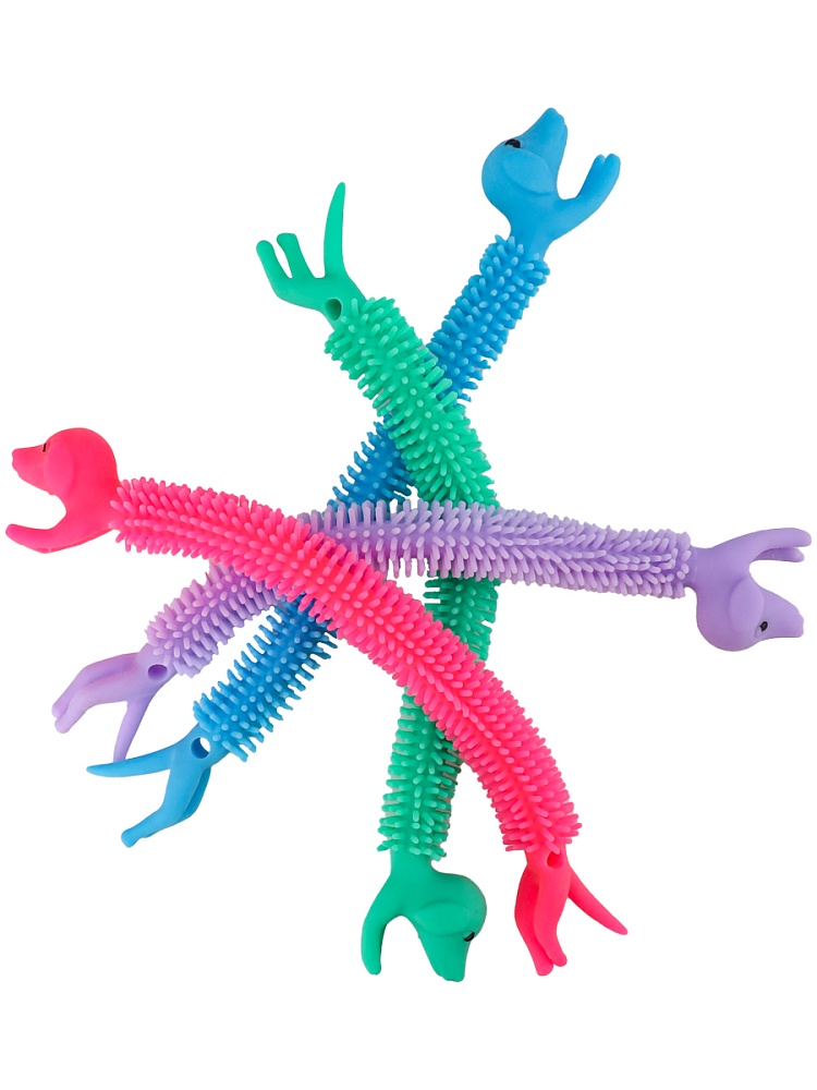 Антистресс-тянучка Такса, пакете, цв.микс, кратно 60 (Арт.ИК-5351)