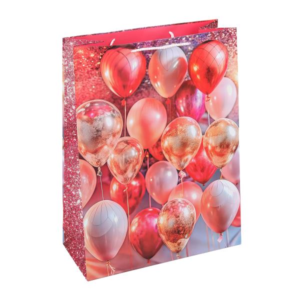 Пакет подарочный МАТОВЫЙ xl,шары,140 гр/м2 ЧУДО ПРАЗДНИК PXL-123158-HBZ7