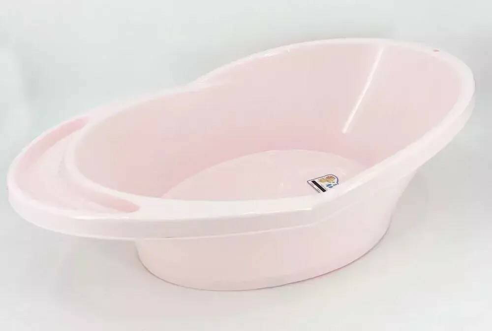 Ванна 35л Little Angel 805*484*260 розовый с термометром и сливом 221501207/01