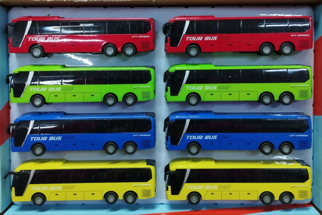 Автобус штучный,цвет в асс. арт.1210-C49