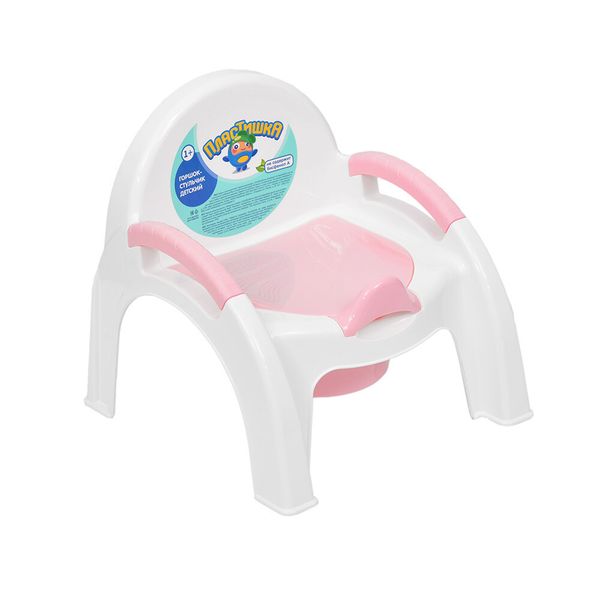 Горшок- стульчик детский туалетный 431326733 (светло розовый) (Вид 1)