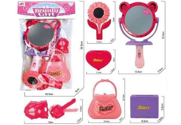 Набор аксессуаров для девочек 9931 в пак.