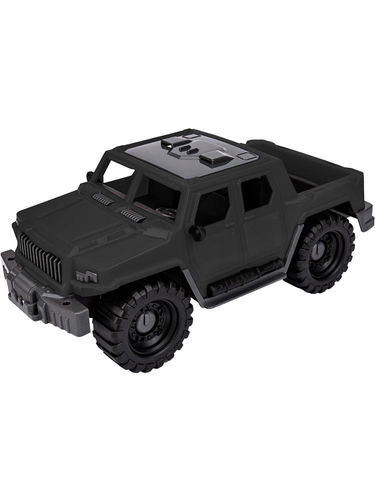 Джип Альфа Городской (без тента, черный)  (арт. И-8937)