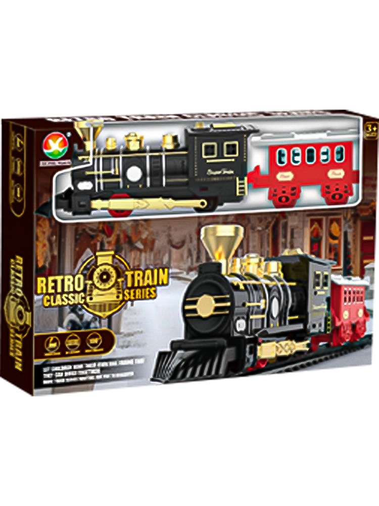 Железная дорога с ретро поездом, 1*АА не в к-те, в кор. (арт.3001116)