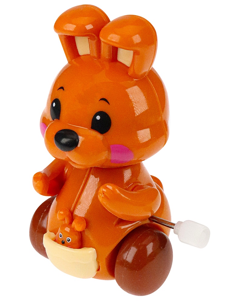 Заводная игрушка  Зайчик (5х5х8,5 см), пакет (арт. 1570227)