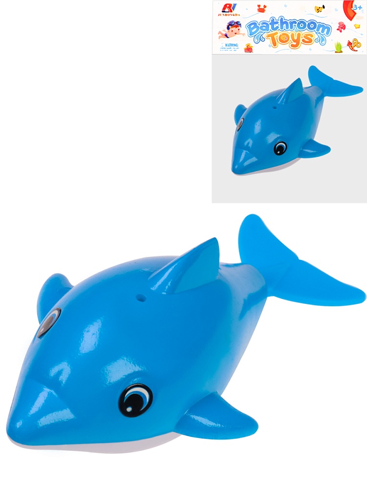 Заводная игрушка для купания.Кит(в пакете)(9,5х5,5х4,5 см) ( Арт. 2163681)