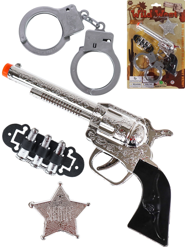 Игровой набор Ковбой (7 предметов, в блистере) ( Арт. Y15065036)