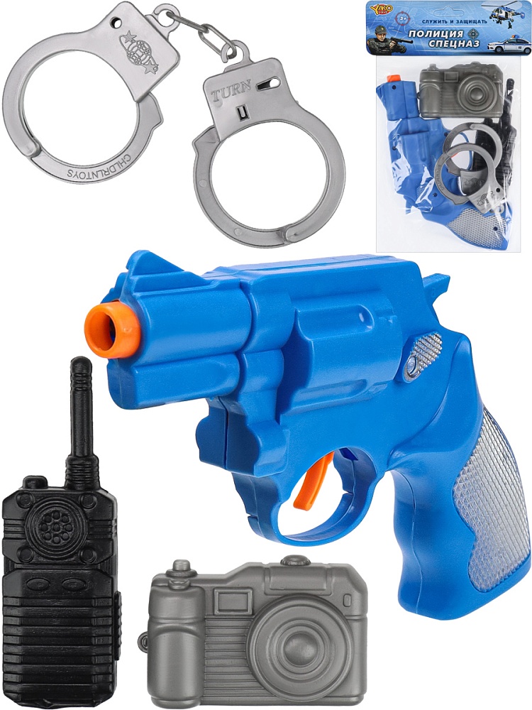 Игровой набор Набор полицейского(18х28х4 см)(4 предмета,в пакете) ( Арт. Y7718462)
