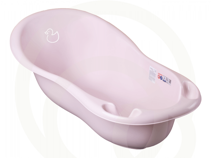 Ванна детская Уточка со сливом 102см (light pink-розовый) (Вид 1)