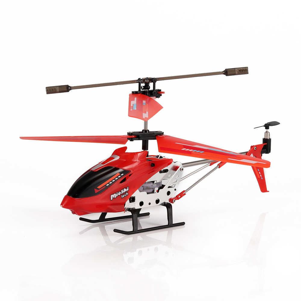 Вертолет и/к Mioshi Tech  X22 красный (и/к, 180 мА-ч, 3,5 канала, пластиковый чемоданчик,  гироско (Вид 1)