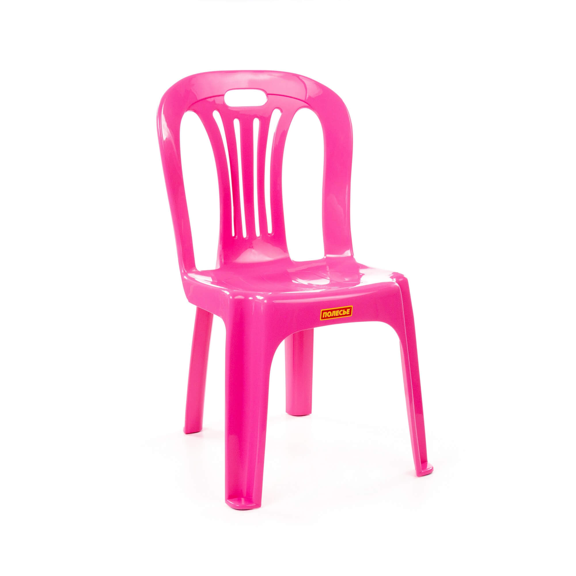 арт 07435, Детский стул №1, 335х315х560 мм (малиновый) (Вид 2)