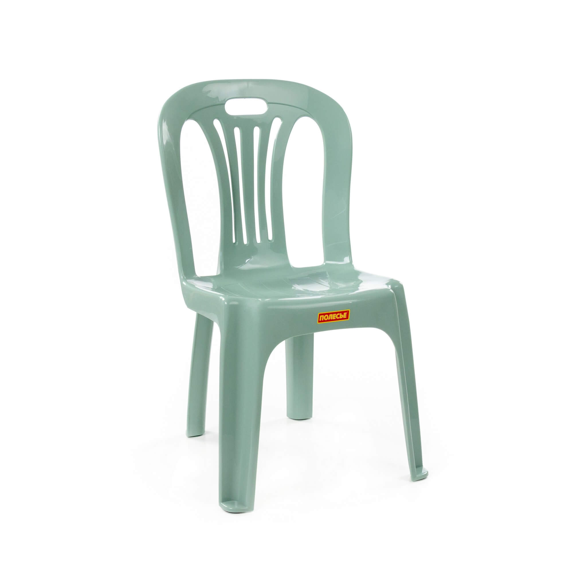 арт 07459, Детский стул №1, 335х315х560 мм (бледно-оливковый) (Вид 2)
