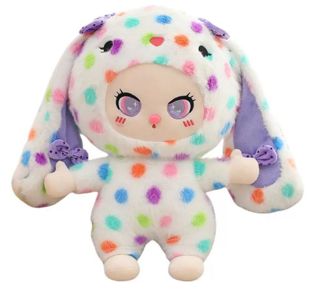 Мягкая игрушка Кошка в горошек Lila 80 см 