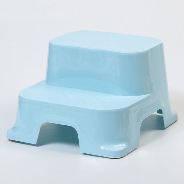 Табурет-подставка детский 340х310х205 мм., цвет светло-голубой 4036243 (Вид 1)