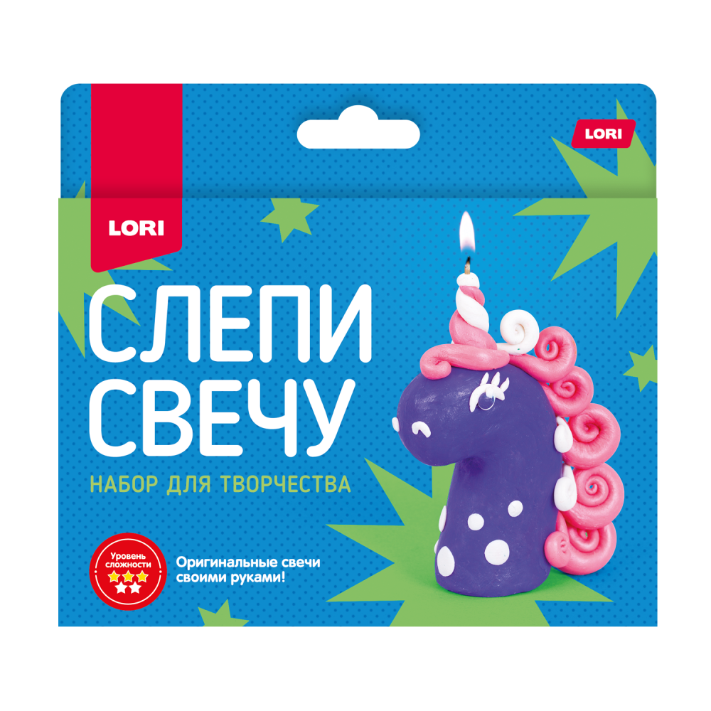 Пз/С-019 Слепи свечу Единорожка