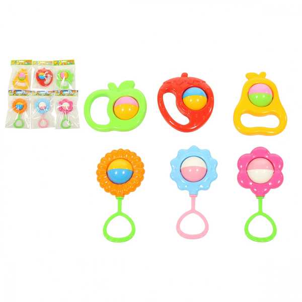 Арт. 45652. Погремушка детская (микс №1)