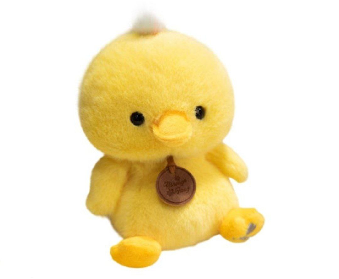 Мягкая игрушка цыпленок, цвет желтый, 23см