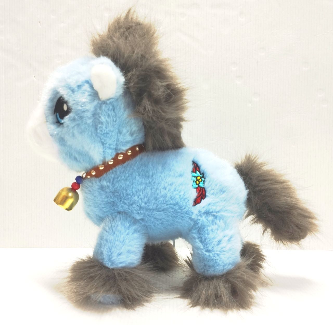 Мягкая игрушка лошадка ,цвет в ассорт,23см (Вид 2)