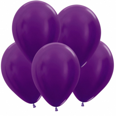 Шар S Метал 10 Фиолетовый / Violet / 100 шт. / (Колумбия) (Вид 1)