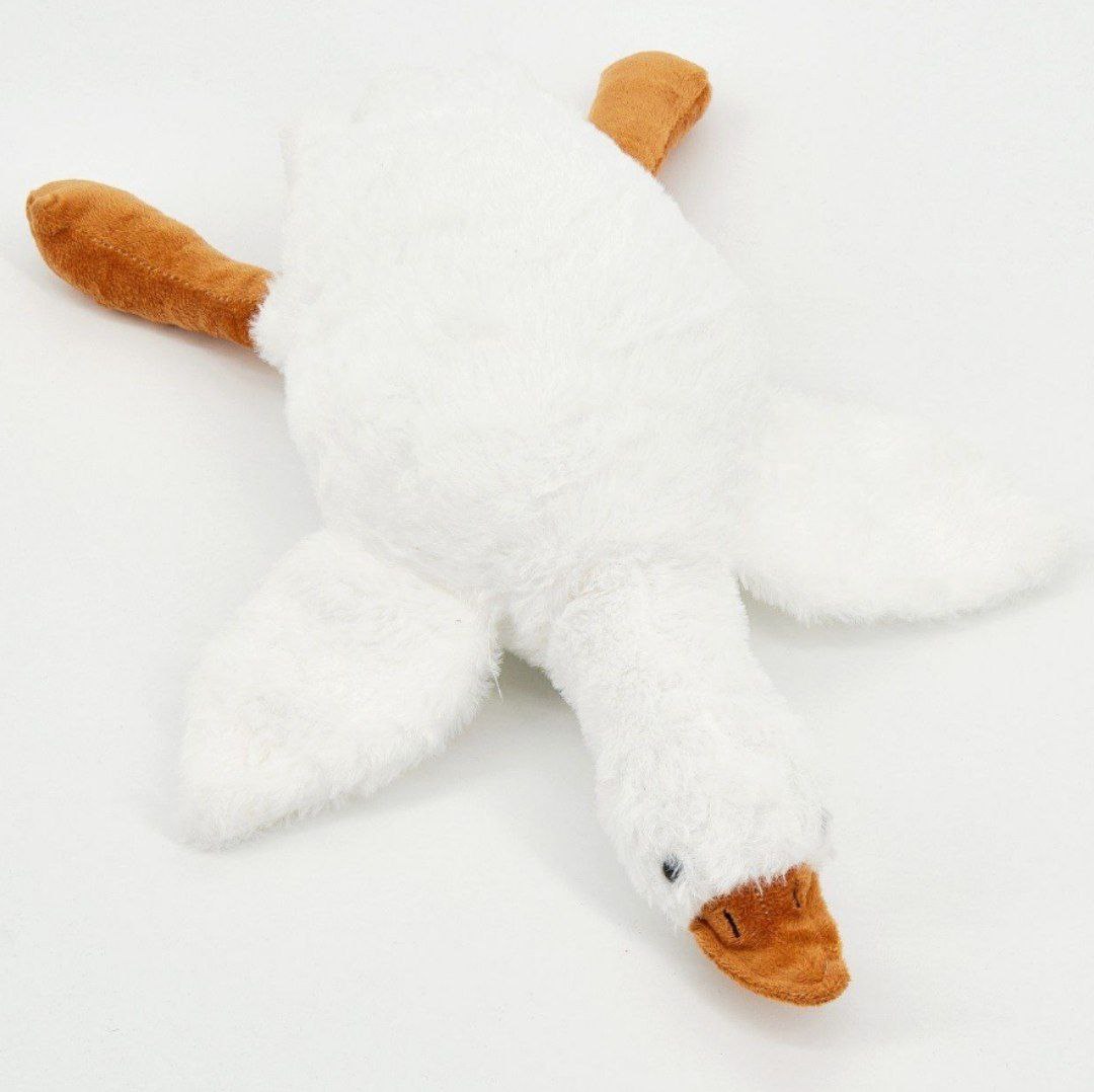 Мягкая игрушка гусь белый, 50 см