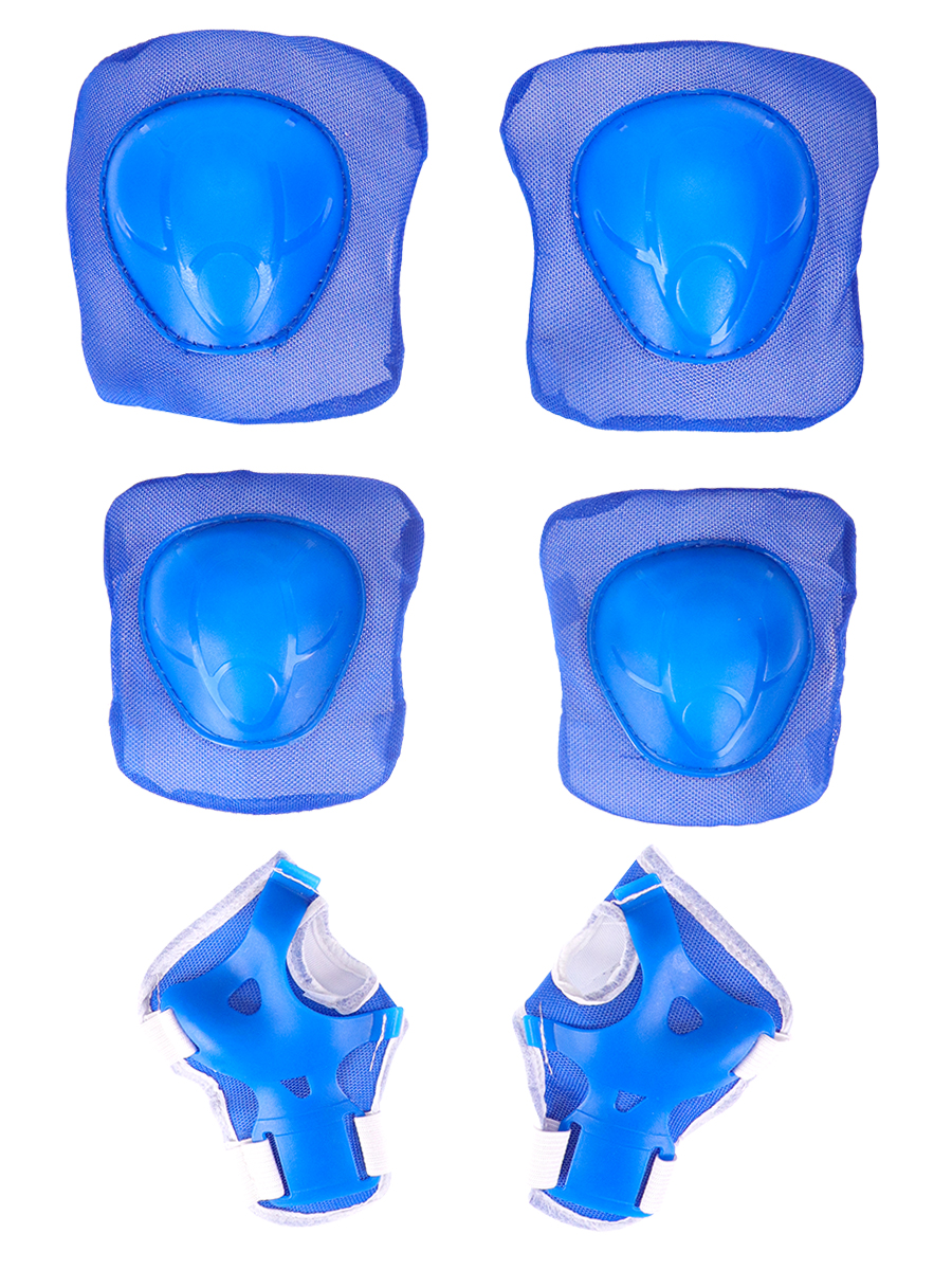 Набор защиты детский (3-12 лет) в сетке синий (арт.G-022B)