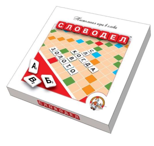 Игра настольная Словодел (картон) бел арт.02649