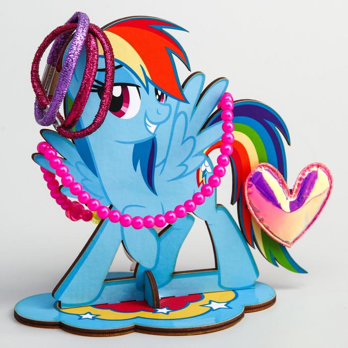 Органайзер для резинок и бижутерии Пони Радуга Деш, My Little Pony   6477602 (Вид 4)