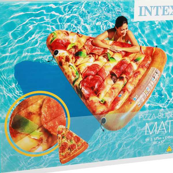 Матрас для плавания Пицца 175х145 см, 58752EU  (Вид 2)