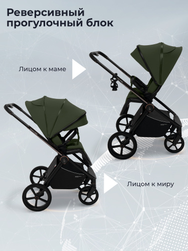 Коляска 3в1 SBL Elegante Therma Green (Вид 4)