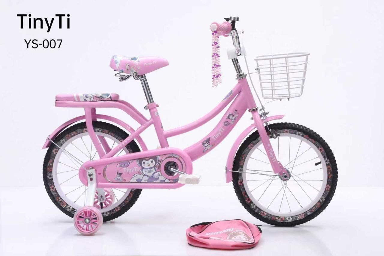 Велосипед арт.YS 007-12 TINYTI-KUROMI розовый