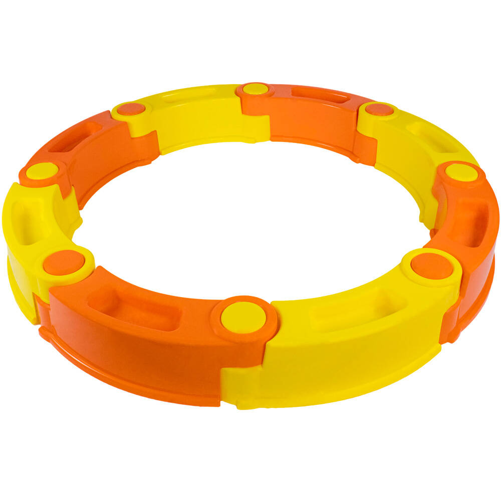 Песочница модульная AVGDейка 8 секций  диаметр 139 см желто-оранжевый Т335-10 (Вид 1)