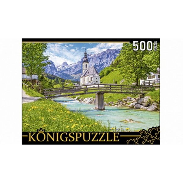 Konigspuzzle. ПАЗЛЫ 500 элементов. ГИК500-8317 ГЕРМАНИЯ. ЦЕРКОВЬ СВЯТОГО СЕБАСТЬЯНА