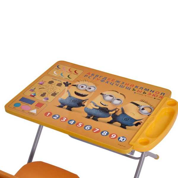 Комплект детской мебели Polini kids 103 Гадкий я, желтый (Вид 2)