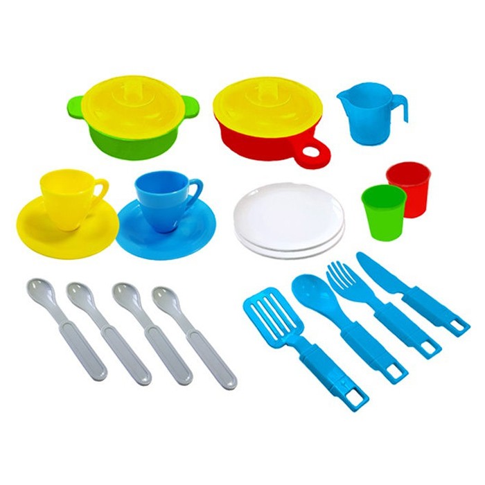 Набор посуды НП01 23 предмета Green Plast (Вид 1)